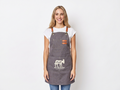 Apron Chestnut Grey