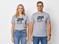 Kiss My Heather Gray T-Shirt