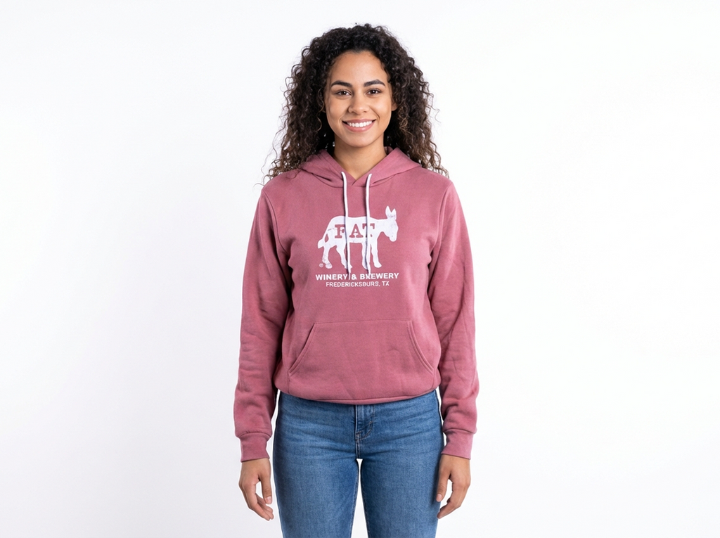Mauve Donkey Hoodie
