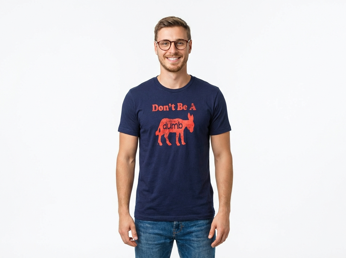 Don't Be A Dumb Ass Wine T-Shirt