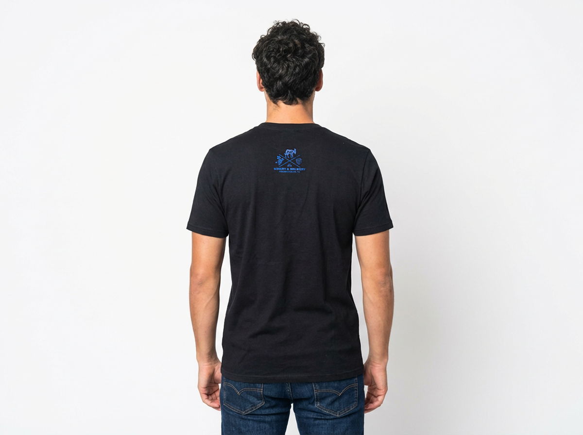 LMFAO Black and Royal Blue T-Shirt