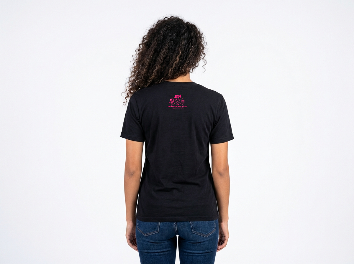 LMFAO Black and Hot Pink T-Shirt