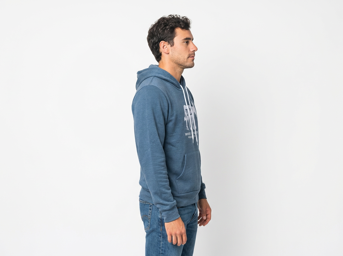 Heather Slate Donkey Hoodie