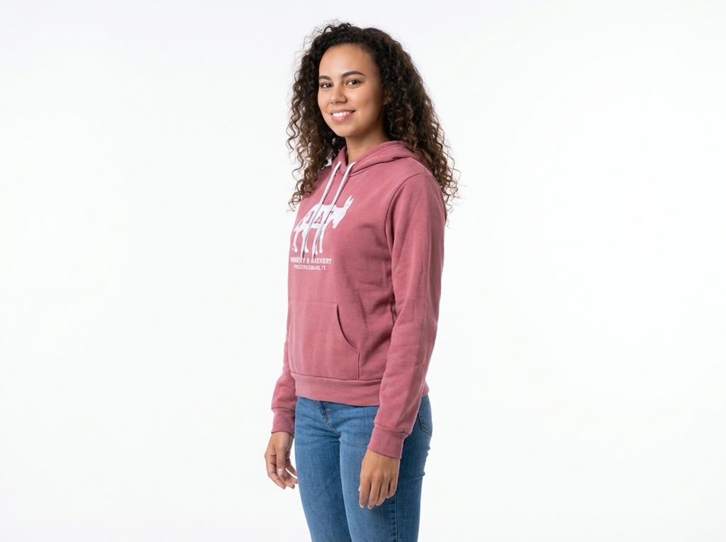 Mauve Donkey Hoodie