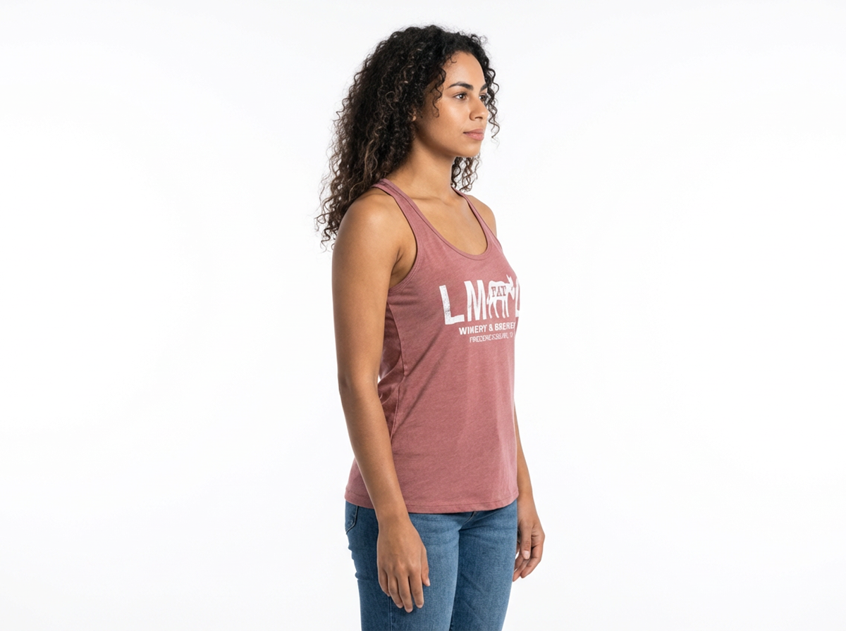 Mauve LMFAO Racerback Tank