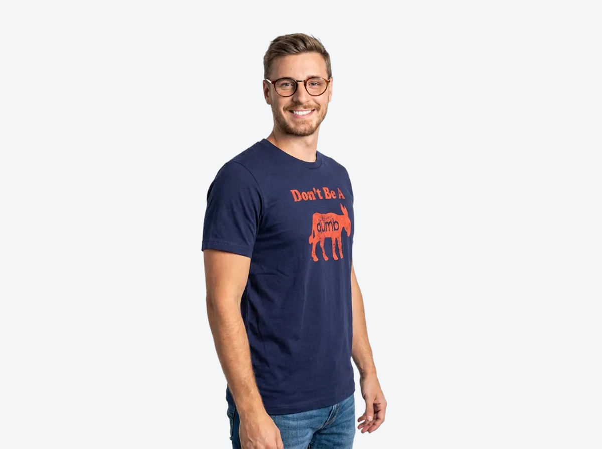 Don't Be A Dumb Ass Wine T-Shirt