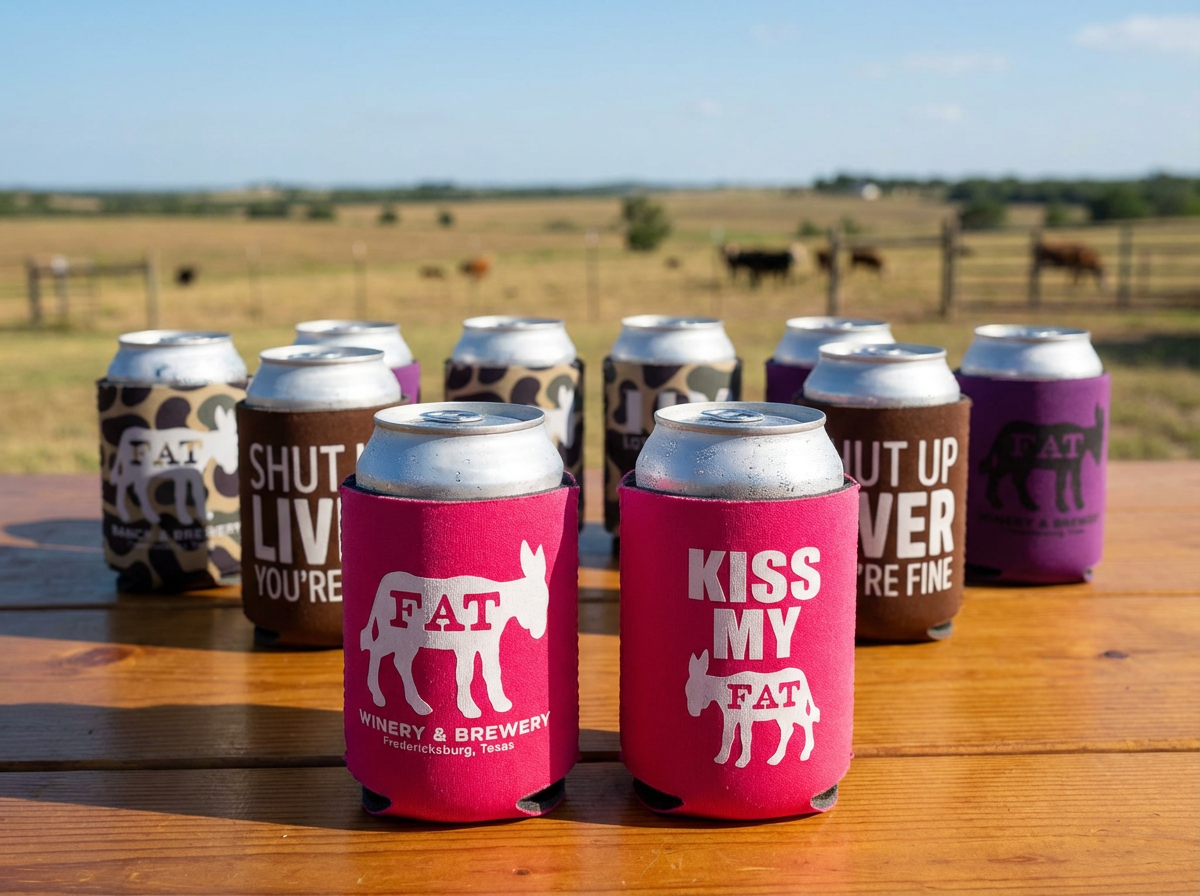 Koozie - 4 Pack Liver, Kiss My, IPA and 1 Drink