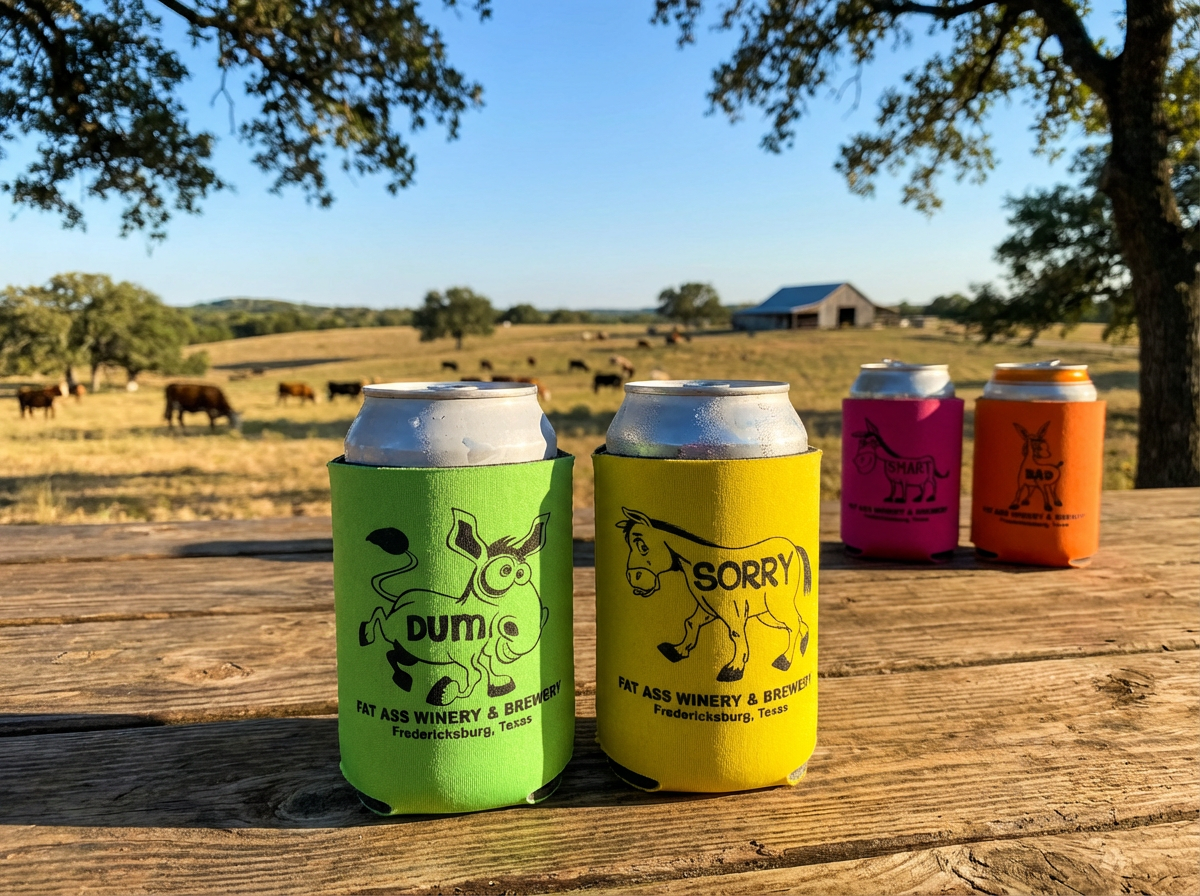 Koozie - 4 Pack Sorry, Dumb, Bad, and Smart