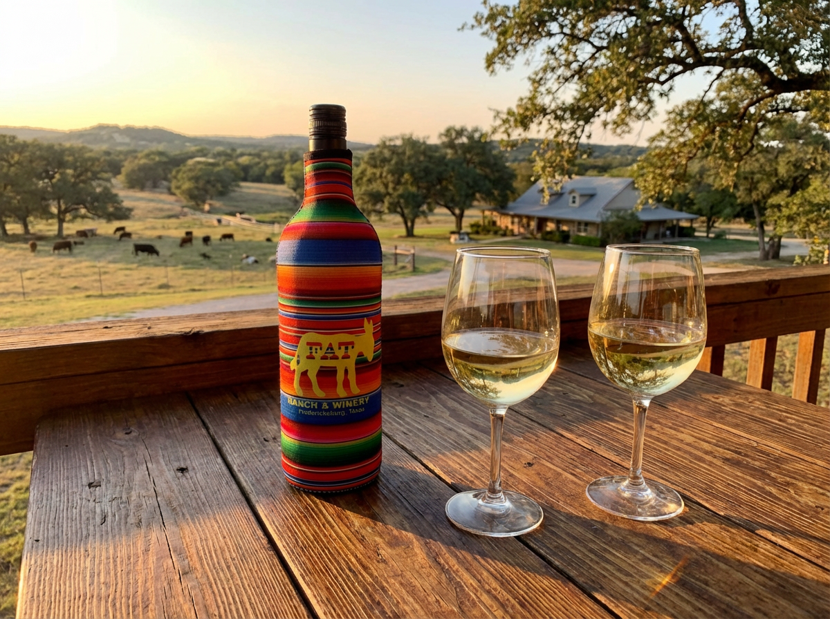 Koozie - Wine Suit Serape