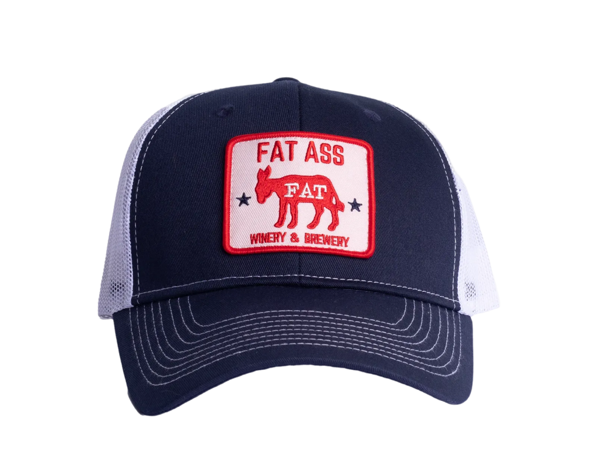 Cap - Navy and White with Stars