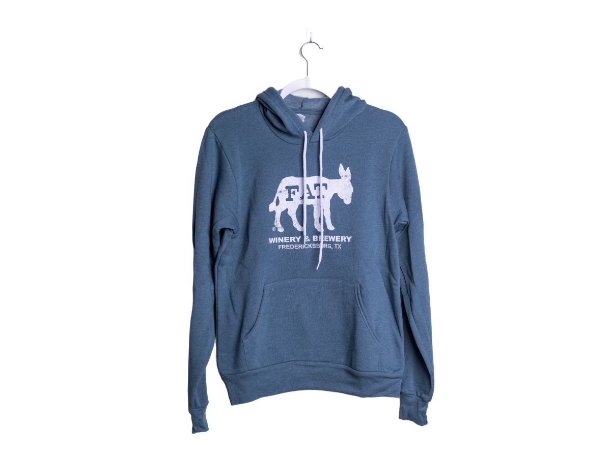 Heather Slate Donkey Hoodie
