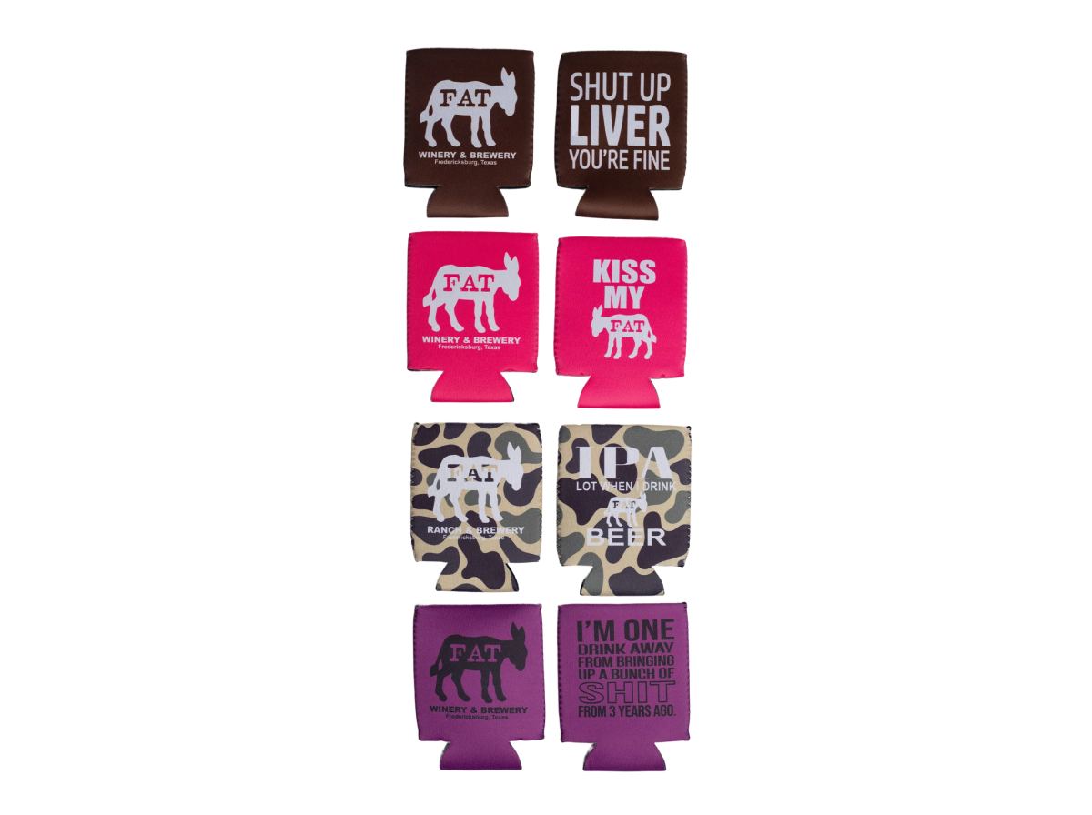 Koozie - 4 Pack Liver, Kiss My, IPA and 1 Drink