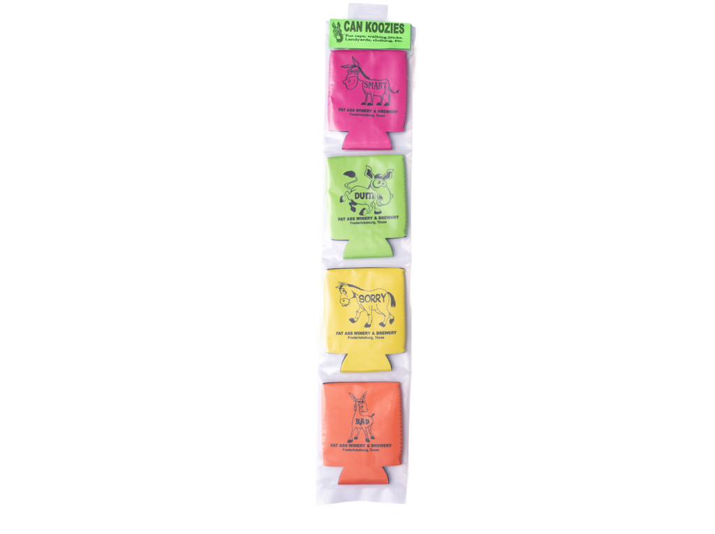 Koozie - 4 Pack Sorry, Dumb, Bad, and Smart