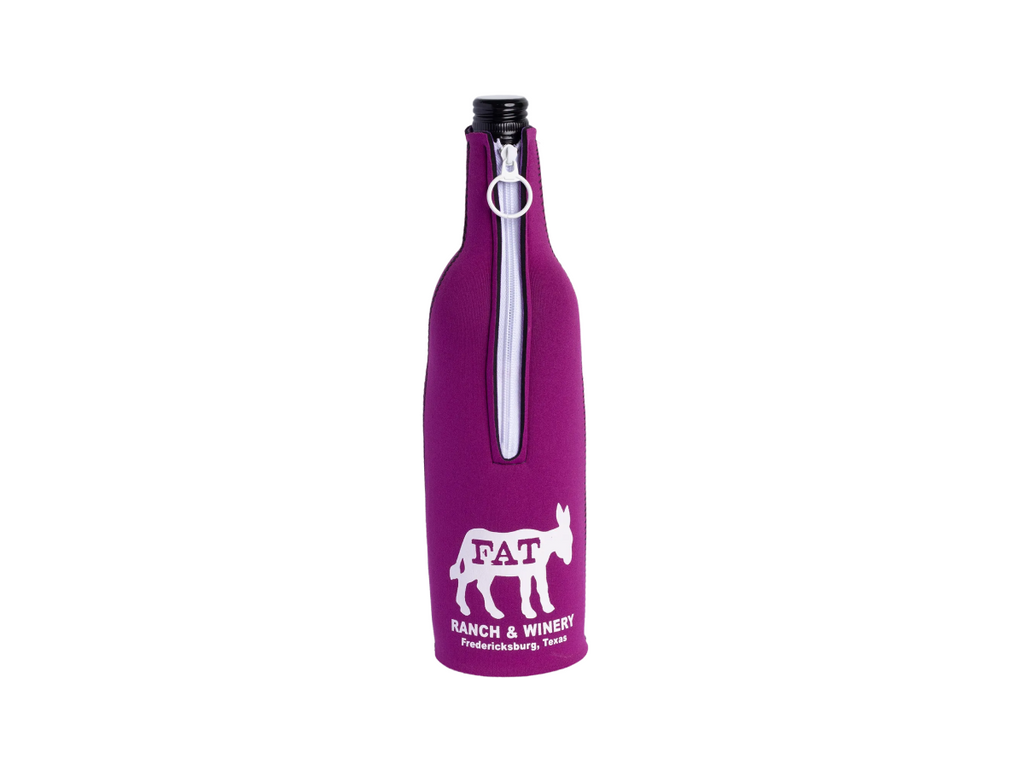 Koozie - Hands Off My Fat Ass Purple