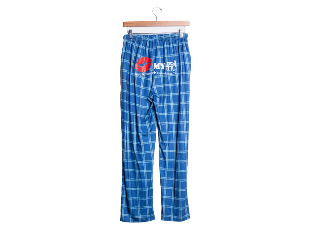 Pajama Pants Green and Blue