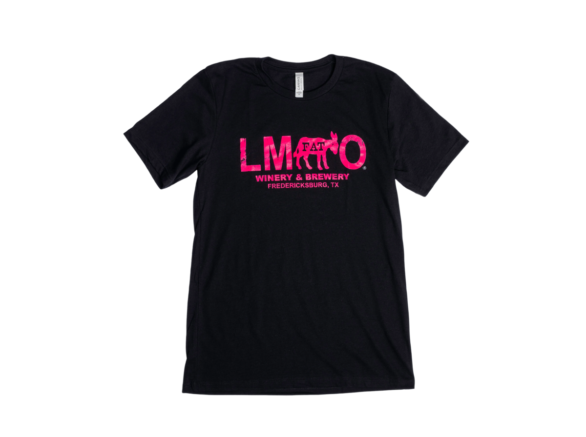 LMFAO Black and Hot Pink T-Shirt