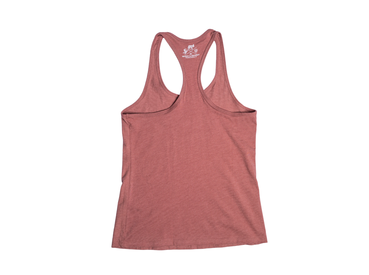 Mauve LMFAO Racerback Tank