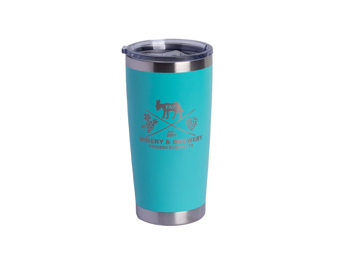 Tumbler - Turquoise 20 oz Double Wall Stainless Steel