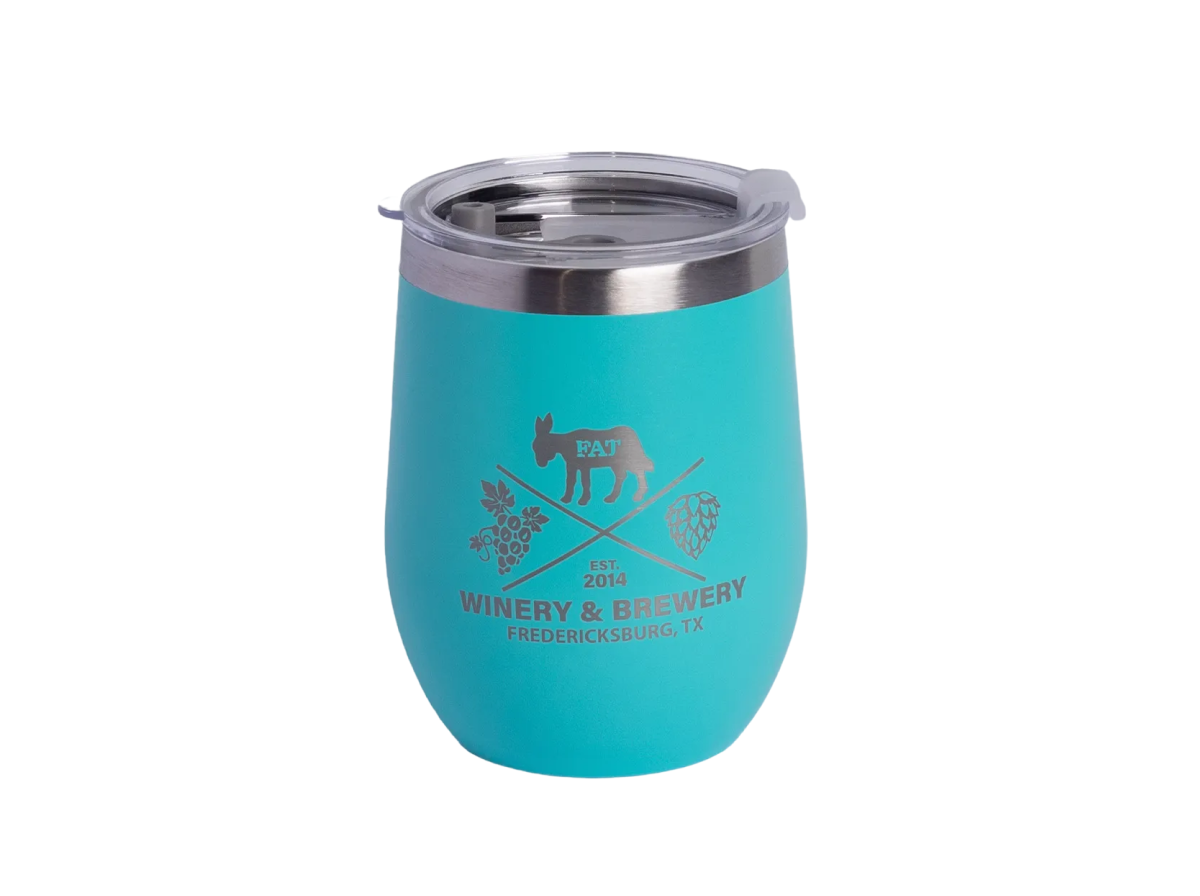 Tumbler - Turquoise 12 oz Double Wall Stainless Steel