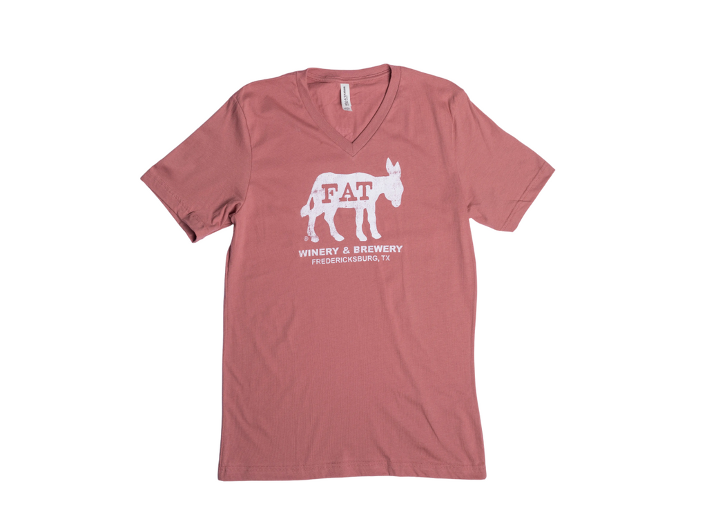 Mauve Donkey V-Neck