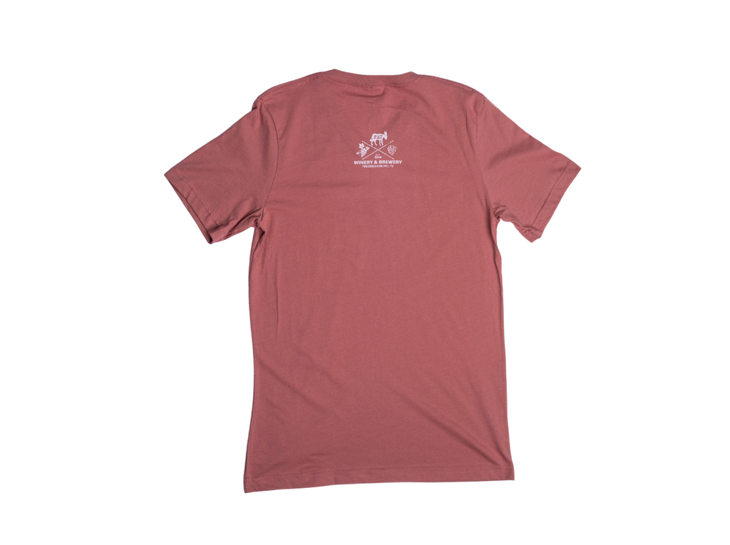 Mauve Donkey V-Neck